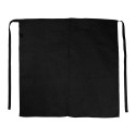 Tablier de bistro long avec fente et poches, 205 g/m²