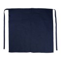 Tablier de bistro long avec fente et poches, 205 g/m²