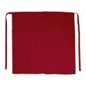Tablier de bistro long avec fente et poches, 205 g/m²