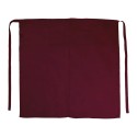Tablier de bistro long avec fente et poches, 205 g/m²