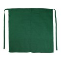 Tablier de bistro long avec fente et poches, 205 g/m²