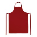 Long tablier de cuisine confortable et élégant sans poches, 205 g/m²