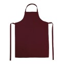 Long tablier de cuisine confortable et élégant sans poches, 205 g/m²