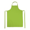 Long tablier de cuisine confortable et élégant sans poches, 205 g/m²