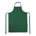 Long tablier de cuisine confortable et élégant sans poches, 205 g/m²