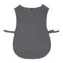 Tunique de cuisine femme ajustable à la taille avec poche, 205 g/m²