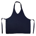 Tablier de cuisine femme confortable et élégant en col V, 205 g/m²