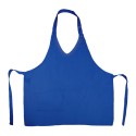 Tablier de cuisine femme confortable et élégant en col V, 205 g/m²
