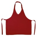 Tablier de cuisine femme confortable et élégant en col V, 205 g/m²