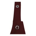 Tablier de cuisine femme confortable et élégant en col V, 205 g/m²