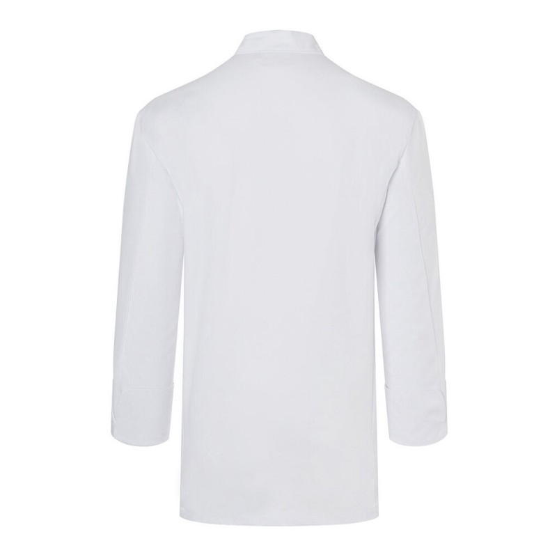 Veste de chef homme, manches longues, boutons-pression, 215 g/m²