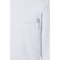 Veste de chef homme, manches longues, boutons-pression, 215 g/m²