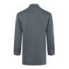 Veste de chef homme, manches longues, boutons-pression, 215 g/m²