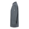 Veste de chef homme, manches longues, boutons-pression, 215 g/m²