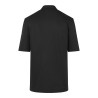 Veste de chef homme, manches courtes, boutons-pression, 215 g/m²
