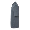 Veste de chef homme, manches courtes, boutons-pression, 215 g/m²