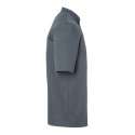 Veste de chef homme, manches courtes, boutons-pression, 215 g/m²