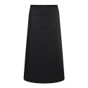 Tablier de cuisine sans bavette en polycoton, avec ruban, 215 g/m²
