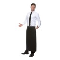 Tablier de cuisine sans bavette en polycoton, avec ruban, 215 g/m²