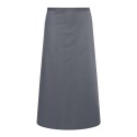 Tablier de cuisine sans bavette en polycoton, avec ruban, 215 g/m²