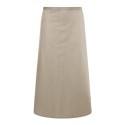 Tablier de cuisine sans bavette en polycoton, avec ruban, 215 g/m²