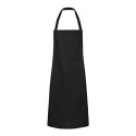 Tablier de cuisine avec bavette, ruban réglable, 215 g/m²