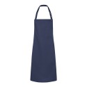 Tablier de cuisine avec bavette, ruban réglable, 215 g/m²