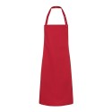 Tablier de cuisine avec bavette, ruban réglable, 215 g/m²