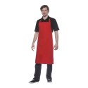 Tablier de cuisine avec bavette, ruban réglable, 215 g/m²