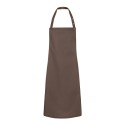 Tablier de cuisine avec bavette, ruban réglable, 215 g/m²