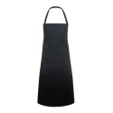Tablier de cuisine avec bavette, ruban au cou de 60 cm, 215 g/m²