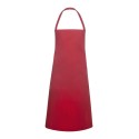 Tablier de cuisine avec bavette, ruban au cou de 60 cm, 215 g/m²