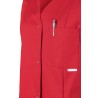 Blouse de travail sans manches très confortable à boutons-pression, 215 g/m²
