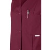 Blouse de travail sans manches très confortable à boutons-pression, 215 g/m²