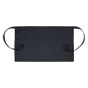 Tablier sans bavette avec ruban à la taille et poche en 3 compartiments, 215 g/m²