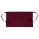 Tablier sans bavette avec ruban à la taille et poche en 3 compartiments, 215 g/m²
