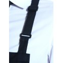 Tablier à bavette avec taille réglable au cou et poche en 2 compartiments, 215 g/m²