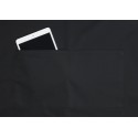 Tablier à bavette avec taille réglable au cou et poche en 2 compartiments, 215 g/m²