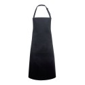 Tablier à bavette avec taille réglable au cou et poche en 2 compartiments, 215 g/m²