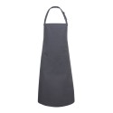 Tablier à bavette avec taille réglable au cou et poche en 2 compartiments, 215 g/m²