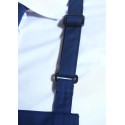 Tablier à bavette avec taille réglable au cou et poche en 2 compartiments, 215 g/m²
