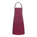 Tablier à bavette avec taille réglable au cou et poche en 2 compartiments, 215 g/m²