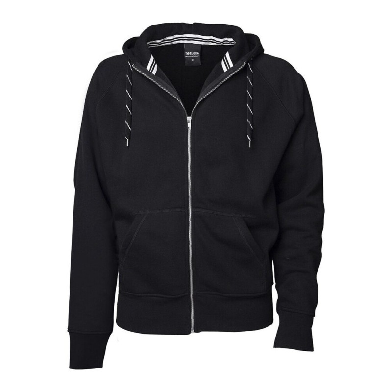 Sweat zip à capuche homme, doux grâce au coton égyptien,  310 g/m²