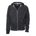 Sweat zip à capuche homme, doux grâce au coton égyptien, 310 g/m²