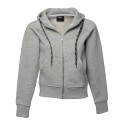 Sweat zip à capuche femme, doux grâce au coton égyptien, 310 g/m²