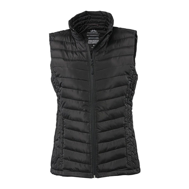 Bodywarmer doudoune femme ajusté coupe-vent et waterproof