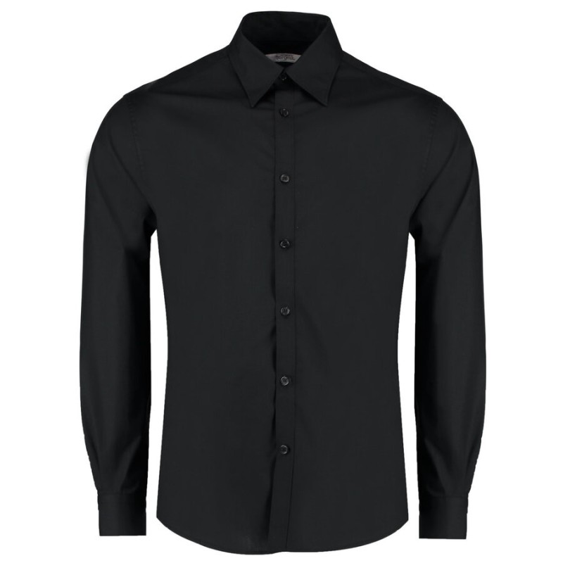 Chemise de bar homme manches longues élégante et fonctionnelle