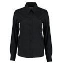 Chemise de bar femme manches longues élégante et fonctionnelle