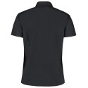 Chemise de bar élégante pour femme col Mao à manches courtes