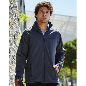 Softshell homme imperméable, 100% polyester, 270 g/m²